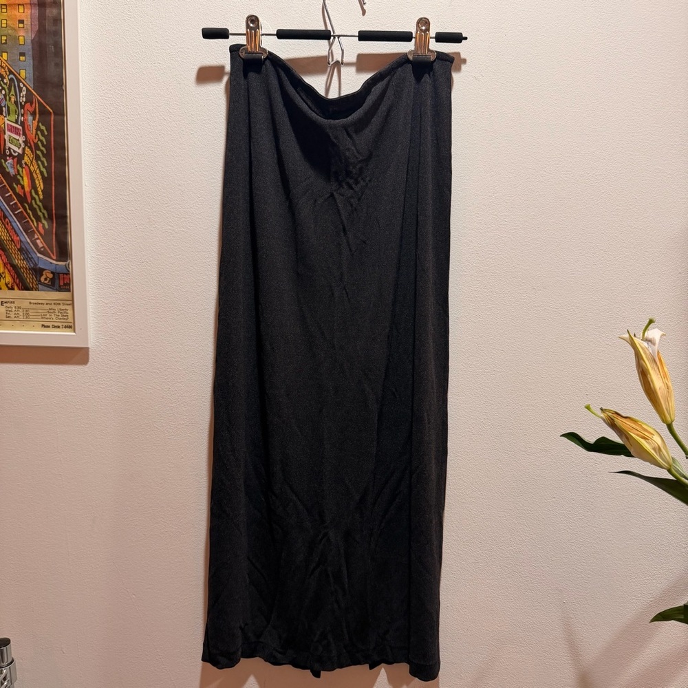 Holt Renfrew Black Maxi Skirt